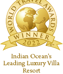 indian oceans leading luxury villa resort 2022 winner shield 128