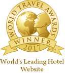 worlds leading hotel website 2017 winner shield 128