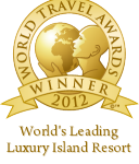 worlds leading luxury island resort 2012 winner shield 128